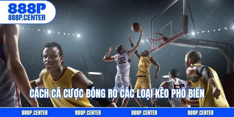 Cách cá cược bóng rổ các loại kèo phổ biến