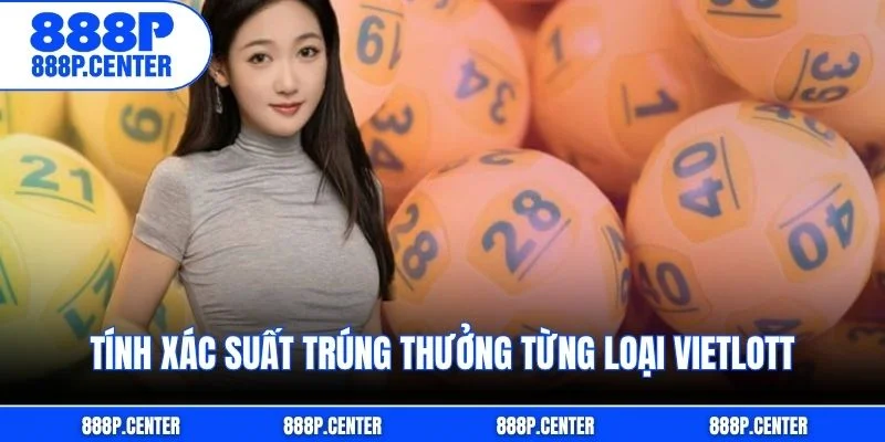 Tính xác suất trúng thưởng từng loại Vietlott